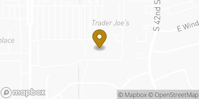 Map showing the location of Trader Joe's in Phoenix, AZ 85048