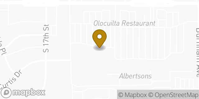 Map showing the location of Amazon Locker - Permanence in Las Vegas, NV 89104