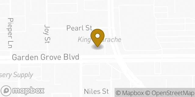 Map showing the location of ATM 7ELEVEN-FCTI in Garden Grove, CA 92840