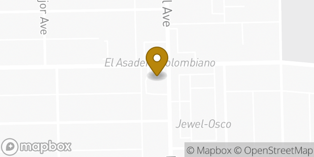 Map showing the location of Starbucks in Chicago, IL 60630