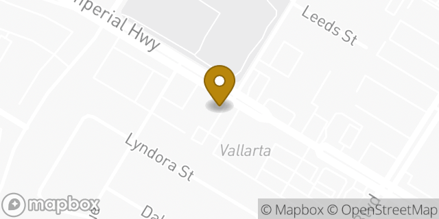 Map showing the location of Bank of America in Downey, CA 90242