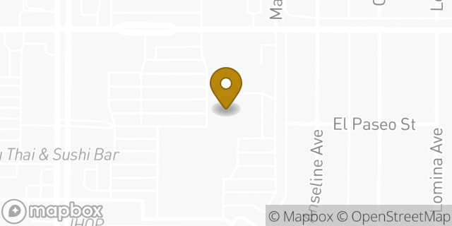 Map showing the location of TJ Maxx in Long Beach, CA 90815
