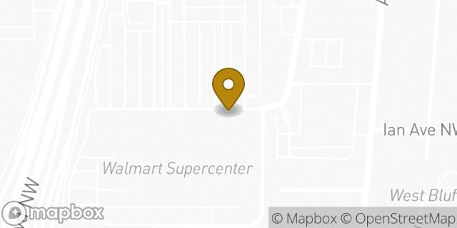 Map showing the location of Subway in Albuquerque, NM 87120