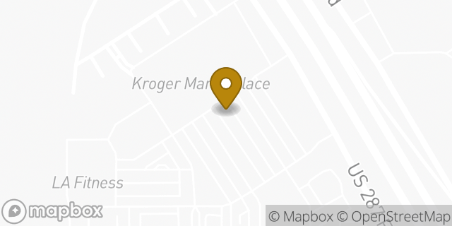 Map showing the location of ATM Kroger in Arlington, TX 76017