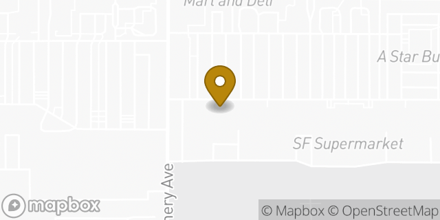 Map showing the location of Planet Fitness in Fresno, CA 93727