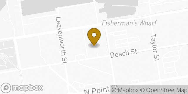 Map showing the location of Avis in San Francisco, CA 94133