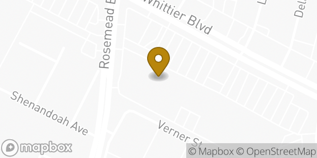 Map showing the location of Coinme in Pico Rivera, CA 90660
