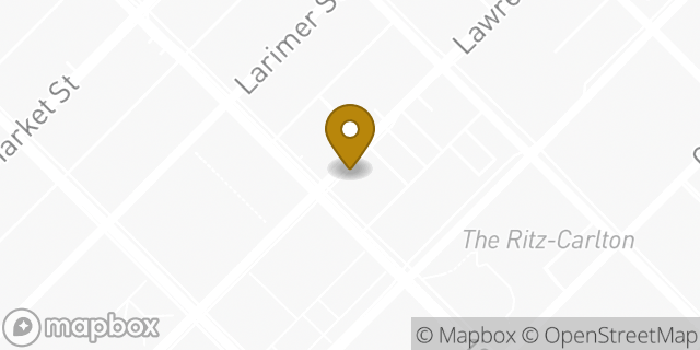 Map showing the location of Amazon Locker - Castanet in Denver, CO 80202