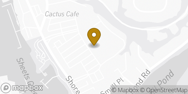 Map showing the location of Starbucks in Port Washington, NY 11050