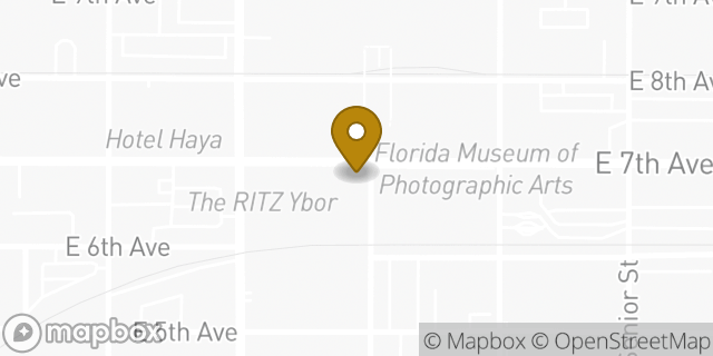 Map showing the location of 7-Eleven in Tampa, FL 33605