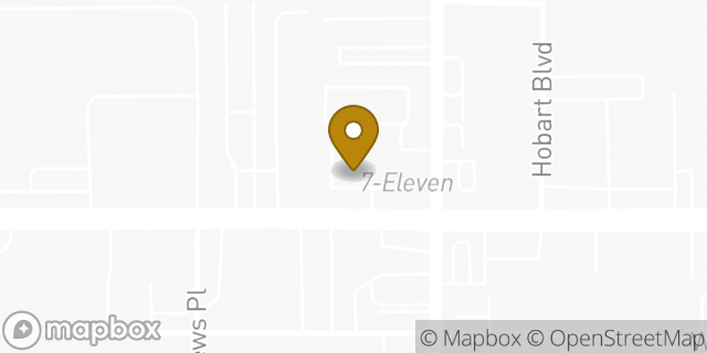 Map showing the location of Hertz in Gardena, CA 90249