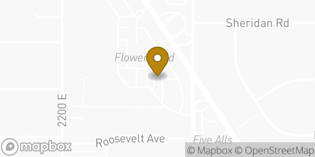 Map showing the location of Starbucks in Salt Lake City, UT 84108