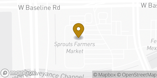Map showing the location of Sprouts Farmers Market in Laveen, AZ 85339
