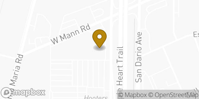 Map showing the location of Texas Roadhouse in Laredo, TX 78041