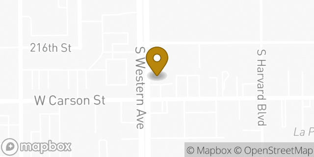 Map showing the location of Amazon Locker - Celeste in Torrance, CA 90501