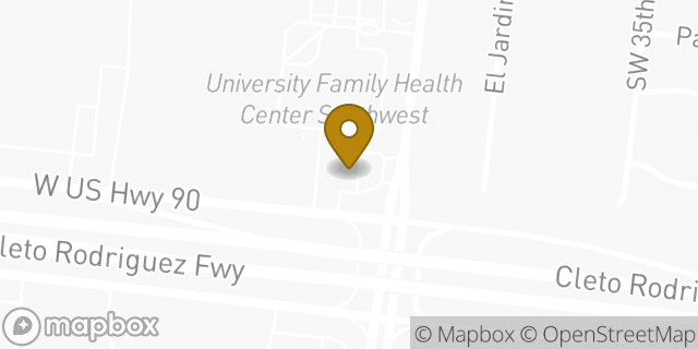 Map showing the location of Amazon Locker - Wall in San Antonio, TX 78237