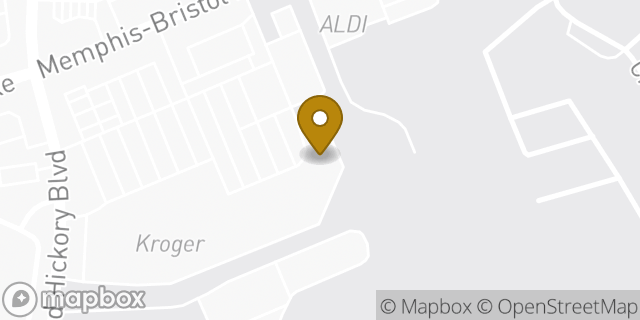 Map showing the location of The UPS Store in Nashville, TN 37221