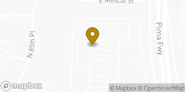 Map showing the location of Hotworx in Scottsdale, AZ 85260