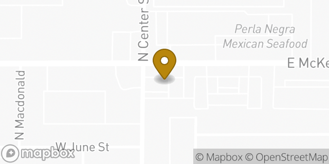 Map showing the location of Amazon Locker - Viaduct in Mesa, AZ 85201