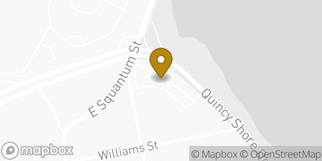 Map showing the location of CVS Pharmacy in Quincy, MA 02171