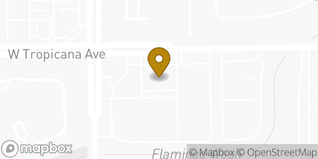 Map showing the location of Walgreens in Las Vegas, NV 89103