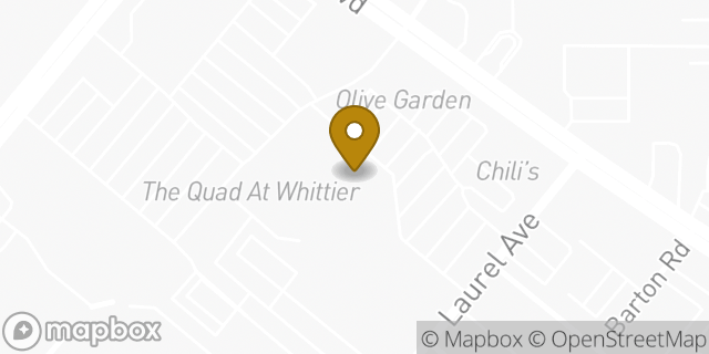 Map showing the location of TJ Maxx in Whittier, CA 90605