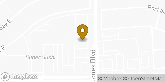 Map showing the location of Chase Bank in Las Vegas, NV 89103