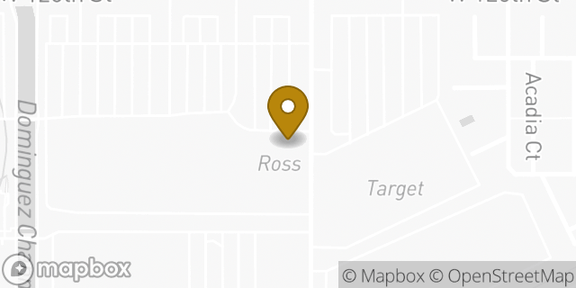 Map showing the location of Amazon Locker - Imagery in Hawthorne, CA 90250