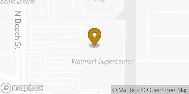 Map showing the location of Subway in Fort Worth, TX 76244