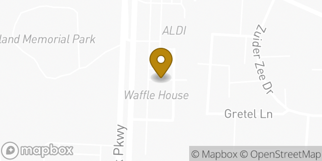 Map showing the location of Uber Winston Salem in Winston-Salem, NC 27127