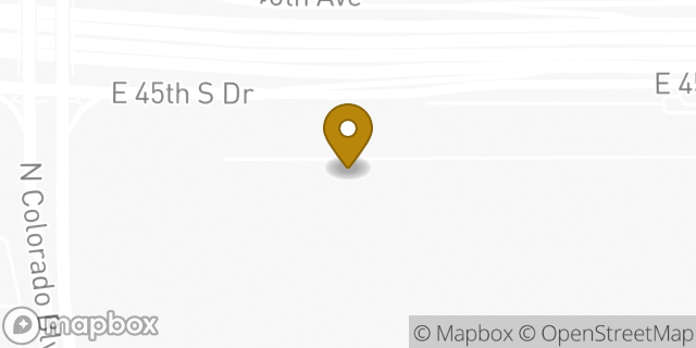 Map showing the location of Safeway Distribution Center in Denver, CO 80216