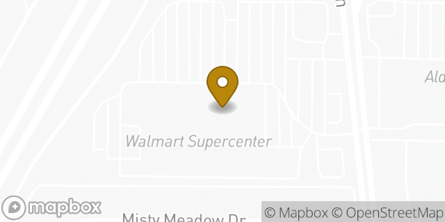 Map showing the location of McDonald's in Dallas, TX 75287