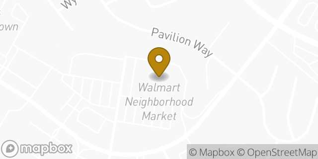 Map showing the location of Walmart in Jeffersontown, KY 40299