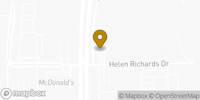 Map showing the location of Subway in Gulfport, MS 39503