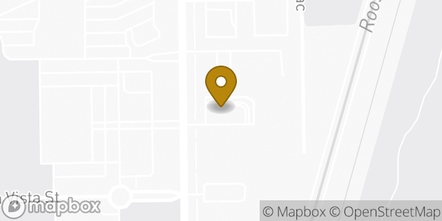 Map showing the location of Power Rd & E Ray Rd in Mesa, AZ 85212