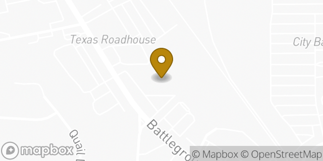 Map showing the location of FedEx ShipSite in Greensboro, NC 27408