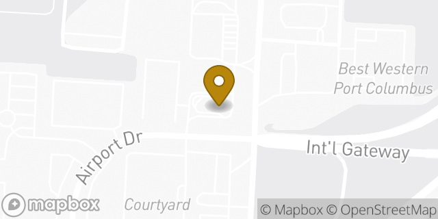 Map showing the location of McDonald's in Columbus, OH 43219