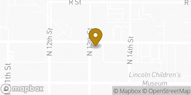 Map showing the location of Chipotle Mexican Grill in Lincoln, NE 68508
