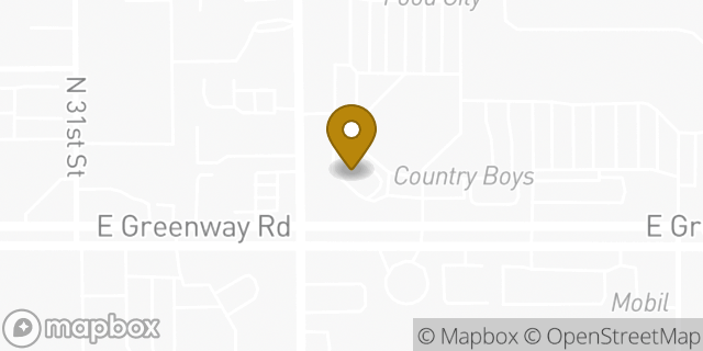 Map showing the location of McDonald's in Phoenix, AZ 85032