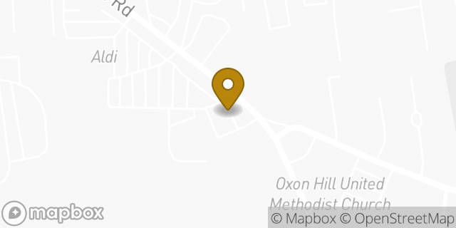 Map showing the location of Enterprise Rent-A-Car in Oxon Hill, MD 20745
