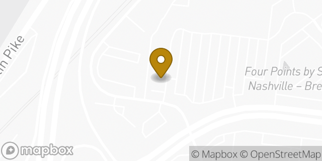 Map showing the location of Panera Bread in Brentwood, TN 37027
