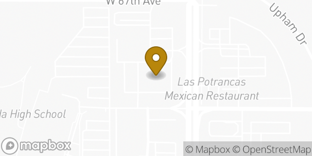 Map showing the location of ATM Walgreens in Arvada, CO 80003