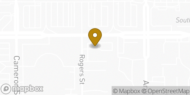 Map showing the location of Budget Truck Rental in Las Vegas, NV 89103