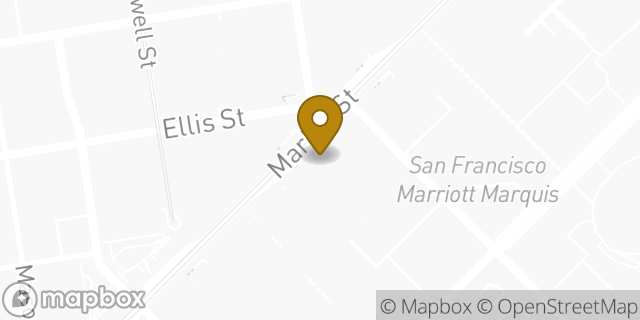 Map showing the location of Levi's® Market Street in San Francisco, CA 94103