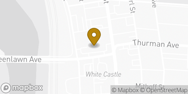 Map showing the location of Amazon Locker - Tommi in Columbus, OH 43206