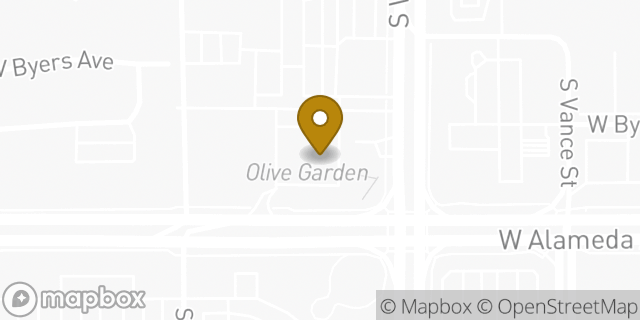 Map showing the location of Olive Garden in Lakewood, CO 80226