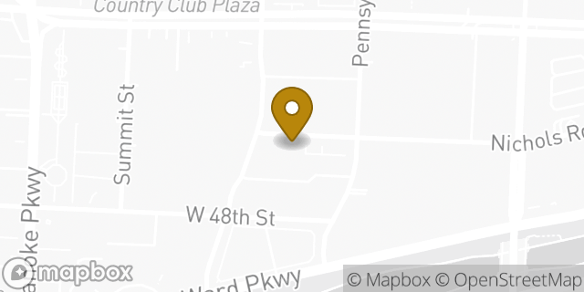 Map showing the location of J.Crew in Kansas City, MO 64112