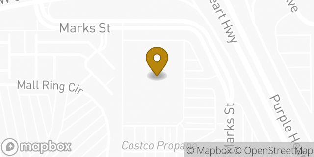 Map showing the location of ATM Costco in Henderson, NV 89014