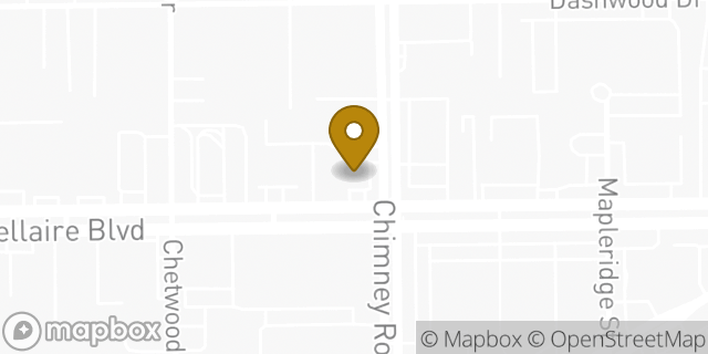 Map showing the location of EZPAWN in Houston, TX 77081