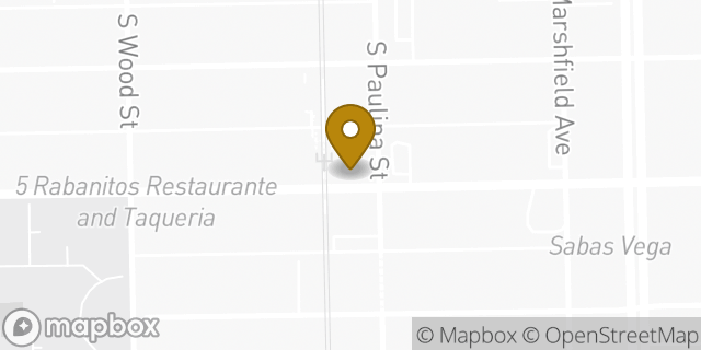Map showing the location of Amazon Locker - Butane in Chicago, IL 60608